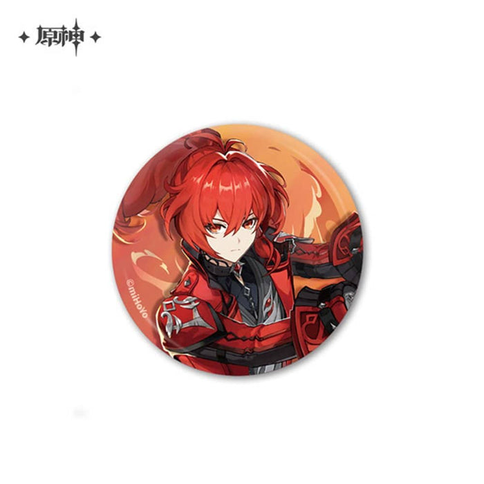 [Imported Goods] Genshin "Eternal Summer! Phantom Night? Capricious!" Character Can Badge Diluc - Red Dead of Night / miHoYo