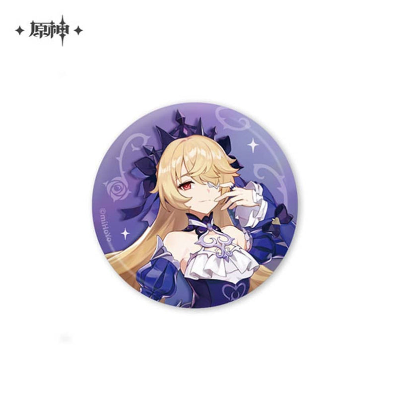 [New] Genshin Impact "Everlasting Summer! Phantom Night? Rhapsody!" Character Can Badge Fischl - True Dream of the Eternal Night / miHoYo