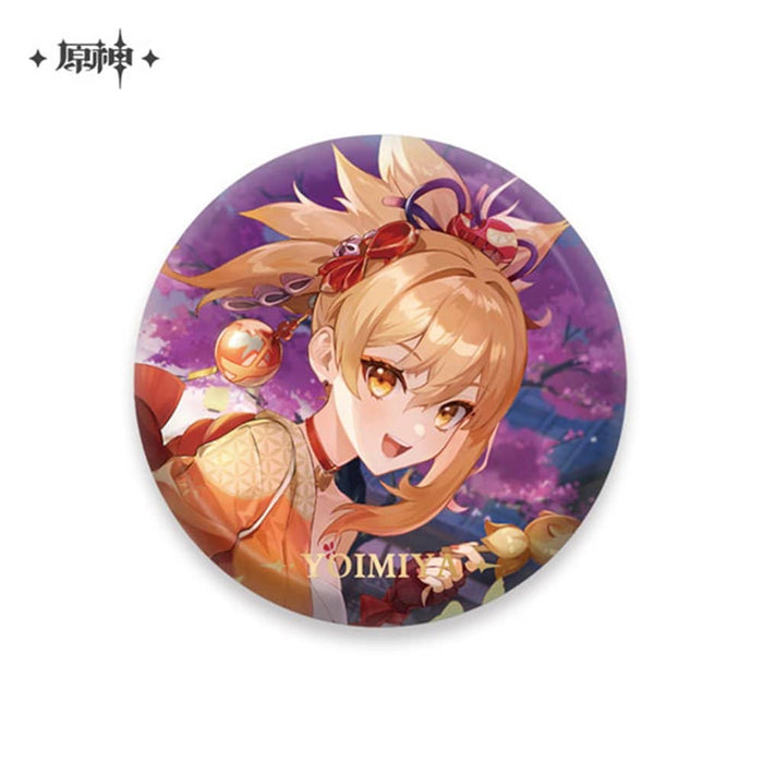 [Imported goods] Genshin Impact character tin badge Yoimiya / mihoyo