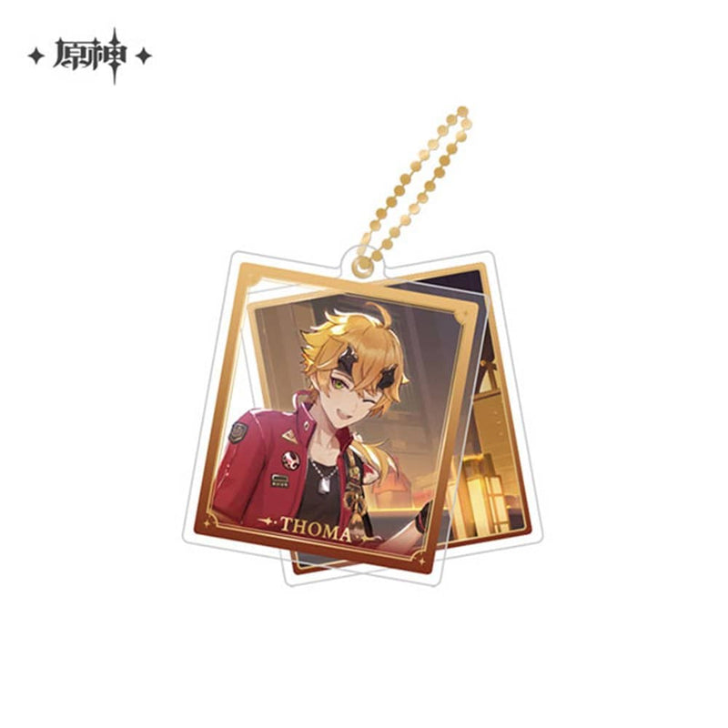 [New] Genshin Impact Character Double Acrylic Strap Thoma / miHoYo