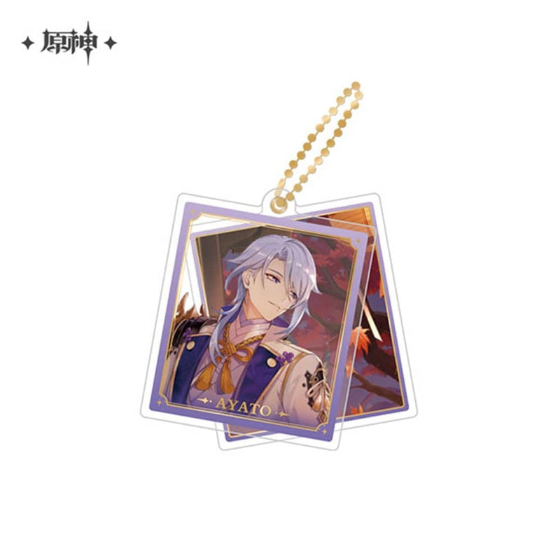 [New] Genshin Impact Character Double Acrylic Strap Kamisato Ayato / miHoYo