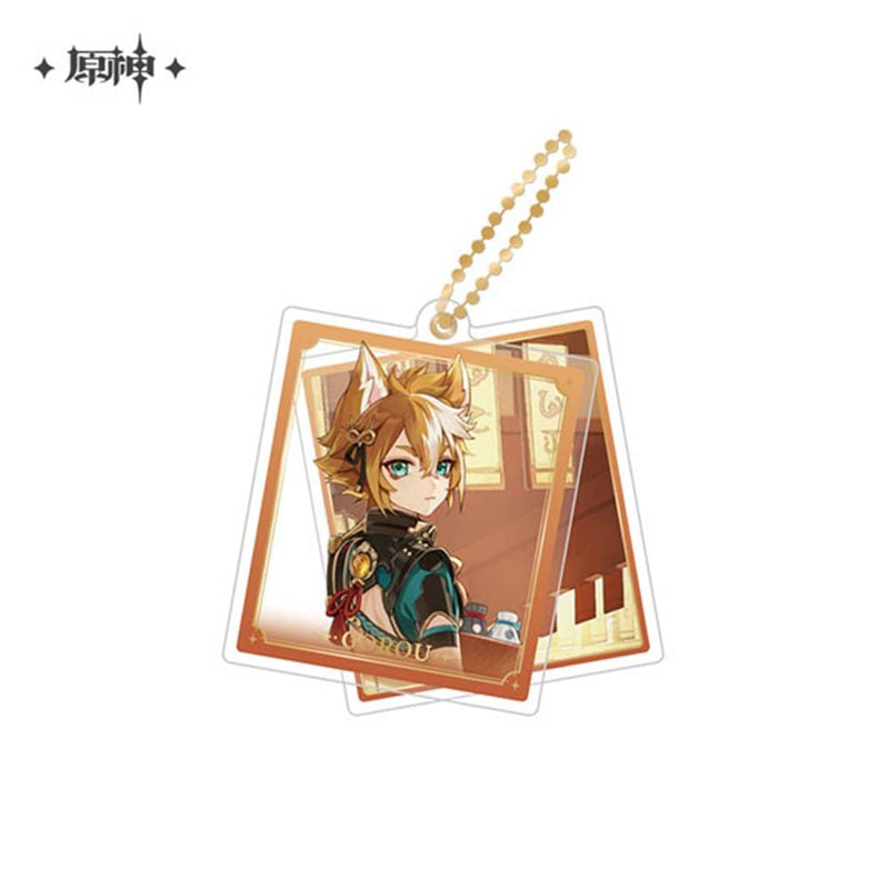 [New] Genshin Impact Character Double Acrylic Strap Gorou / miHoYo