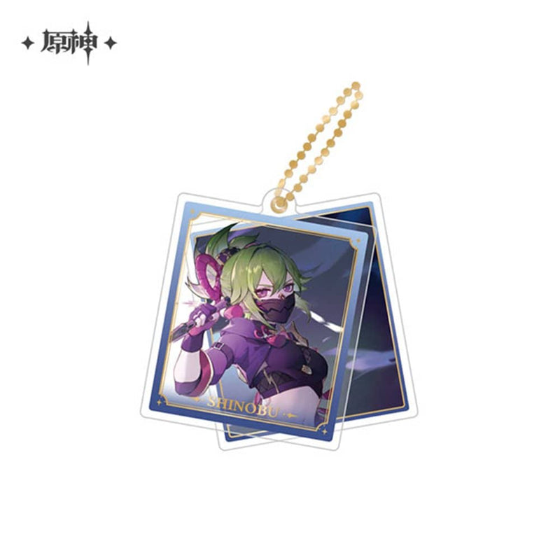 [New] Genshin Impact Character Double Acrylic Strap Kuki Shinobu / miHoYo