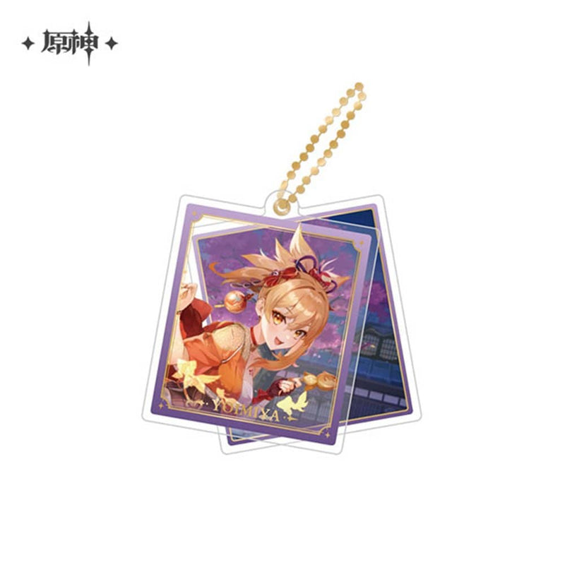 [New] Genshin Impact Character Double Acrylic Strap Yoimiya / miHoYo