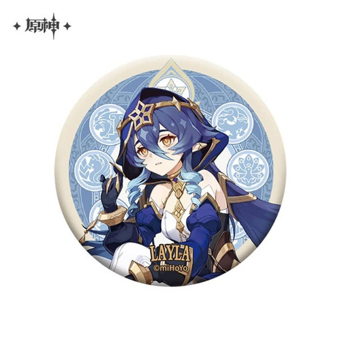 [Imported item] Genshin Smail City Series Character Can Badge Layla / miHoYo