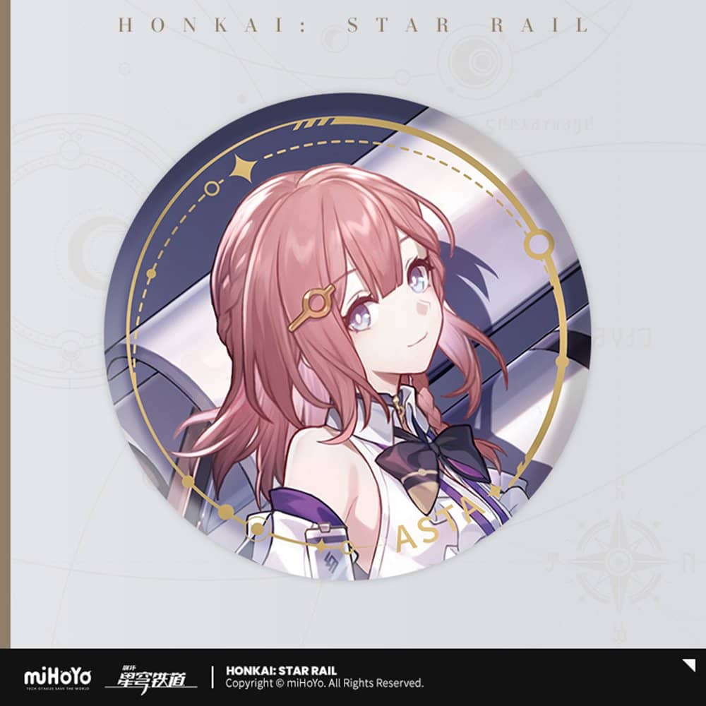 新品】崩壊：スターレイル 立絵シリーズ 缶バッジ 調和運命 アスター