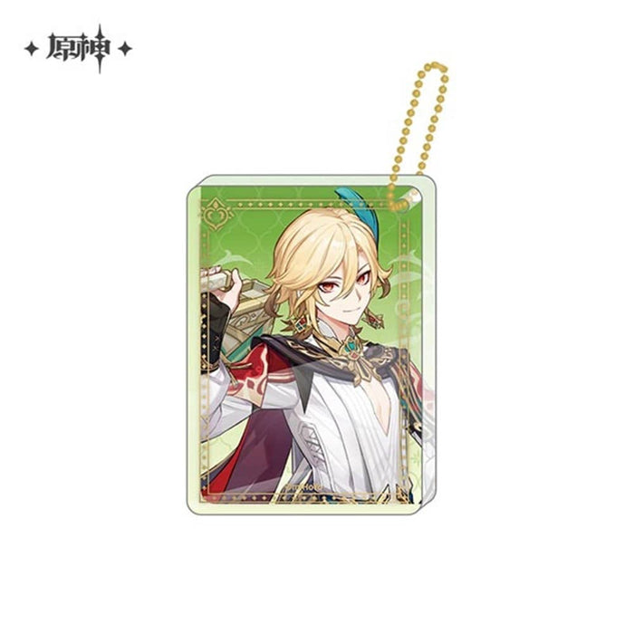 [Imported item] Genshin Character Standing Picture Series Acrylic Block Strap Carve / miHoYo