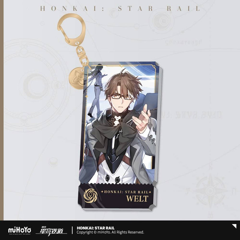 [New] Honkai: Star Rail Standing Figure Series Acrylic Strap Void Fate Welt / miHoYo