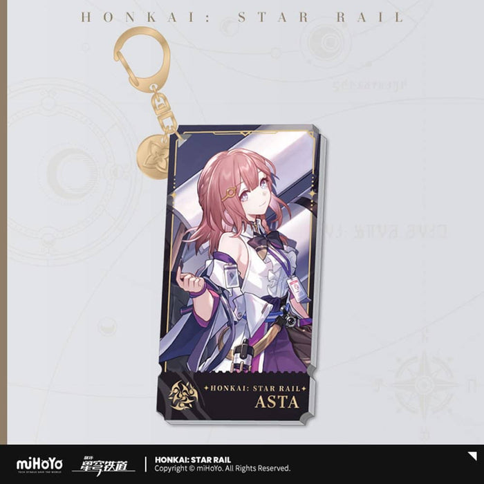 [Imported item] Collapse: Star Rail Standing Series Acrylic Strap Harmony Fate Aster / miHoYo