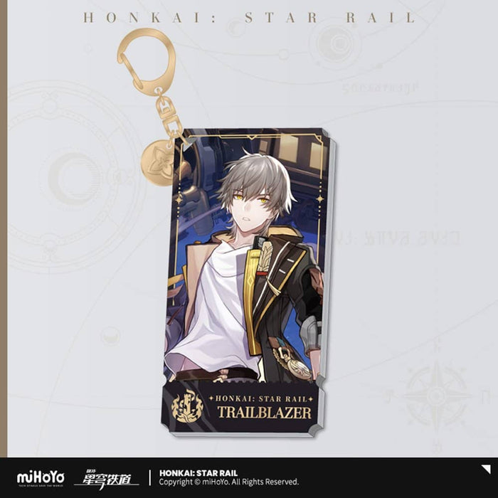 [Imported item] Collapse: Star Rail Standing Series Acrylic Strap Destruction Fate Pioneer (Male) / miHoYo