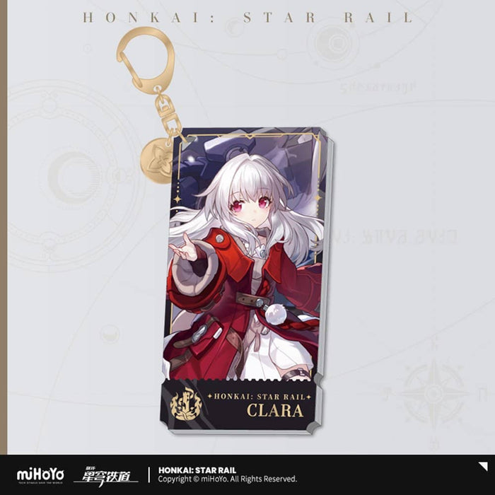 [Import] Collapse: Star Rail Standing Series Acrylic Strap Fate of Destruction Clara / miHoYo