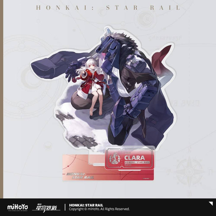 [Imported goods] Collapse: Star Rail Standing Series Acrylic Stand Fate of Destruction Clara / miHoYo