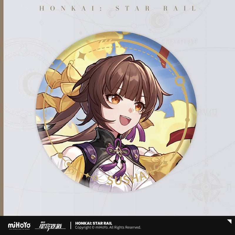 【新品】崩壊：スターレイル 立絵シリーズ 缶バッジ 巡狩運命 素裳（すしょう） / miHoYo