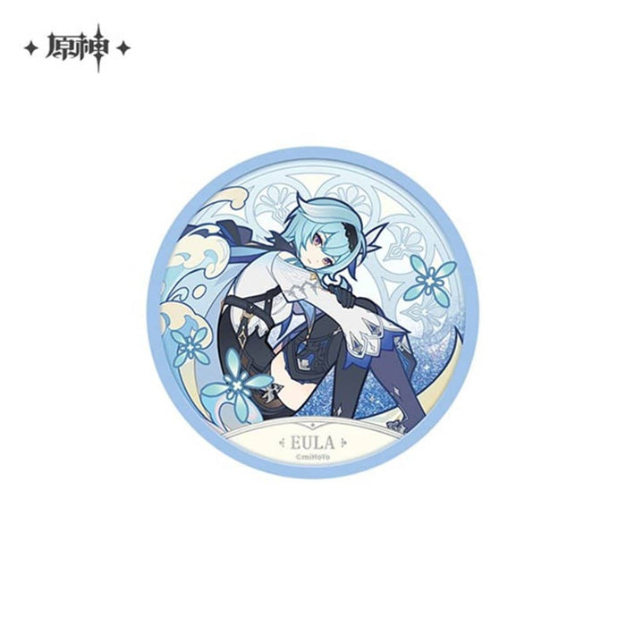 [Imported item] Genshin Kazehana no Breathing Series Glitter Coaster Eurua / miHoYo