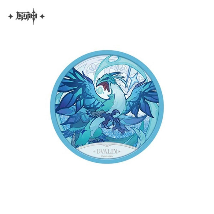[Imported item] Genshin Fuuka no Breathing Series Glitter Coaster Twarin / miHoYo