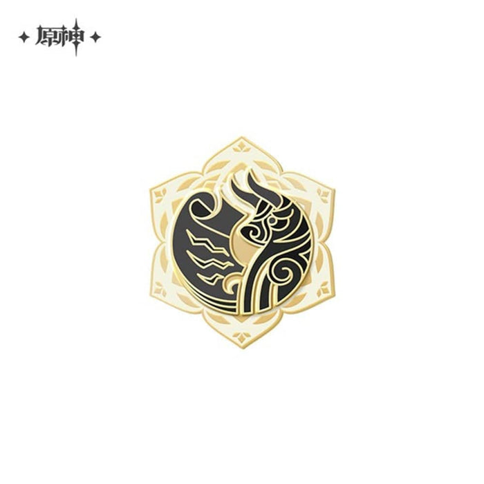 [Imported item] Genshin Smail Kyoryin Gakuin Festival Series Pin Badge Chironha / miHoYo