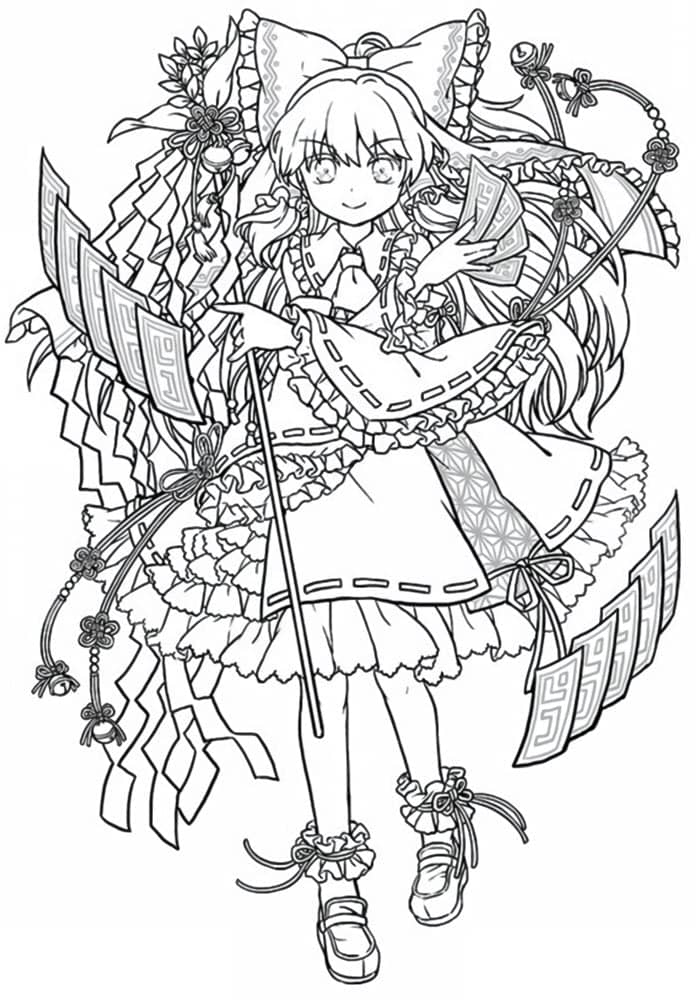 【新品】東方Project 幻想郷の塗り絵 / ホビージャパン 発売日:2022年08月頃